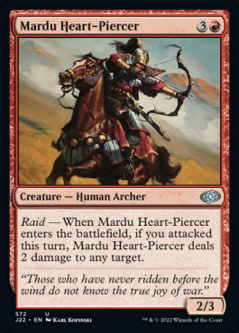Mardu Heart-Piercer (J22))