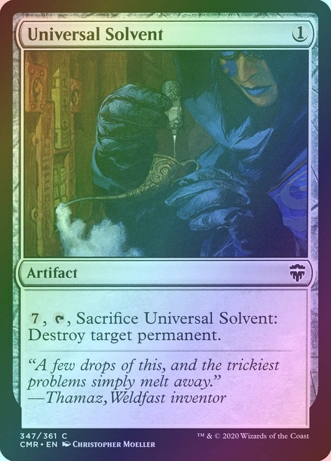 Universal Solvent (CMR) (347) / Foil
