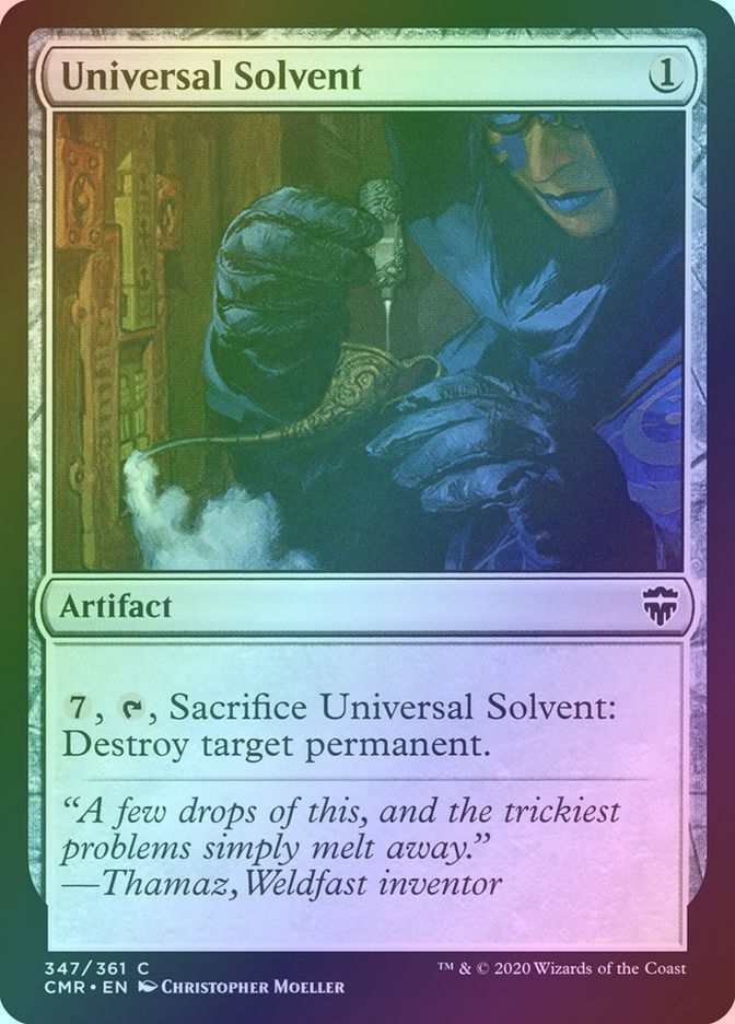 Universal Solvent (CMR) (347) / Foil