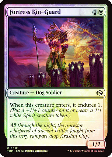 Fortress Kin-Guard (TDM) (12) / Foil