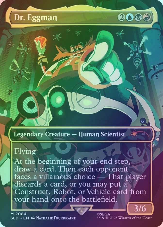 Dr. Eggman (SLD) (2084) / Borderless / Foil