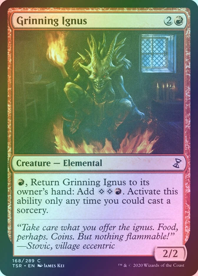 Grinning Ignus (TSR) (168) / Foil