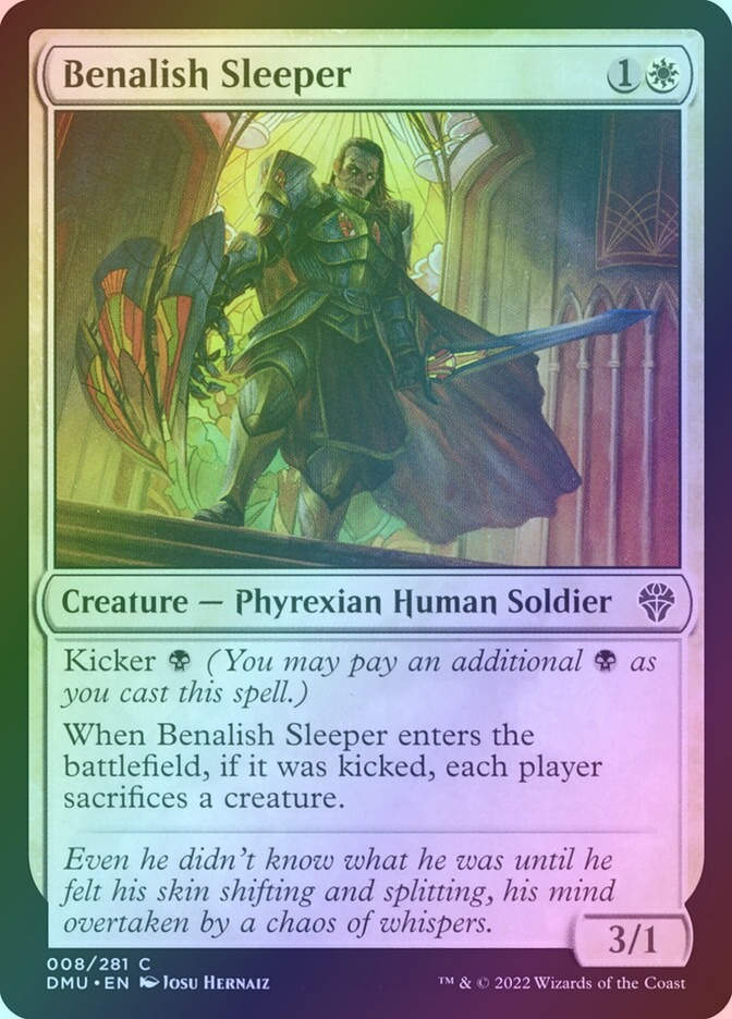 Benalish Sleeper (DMU) (8) / Foil