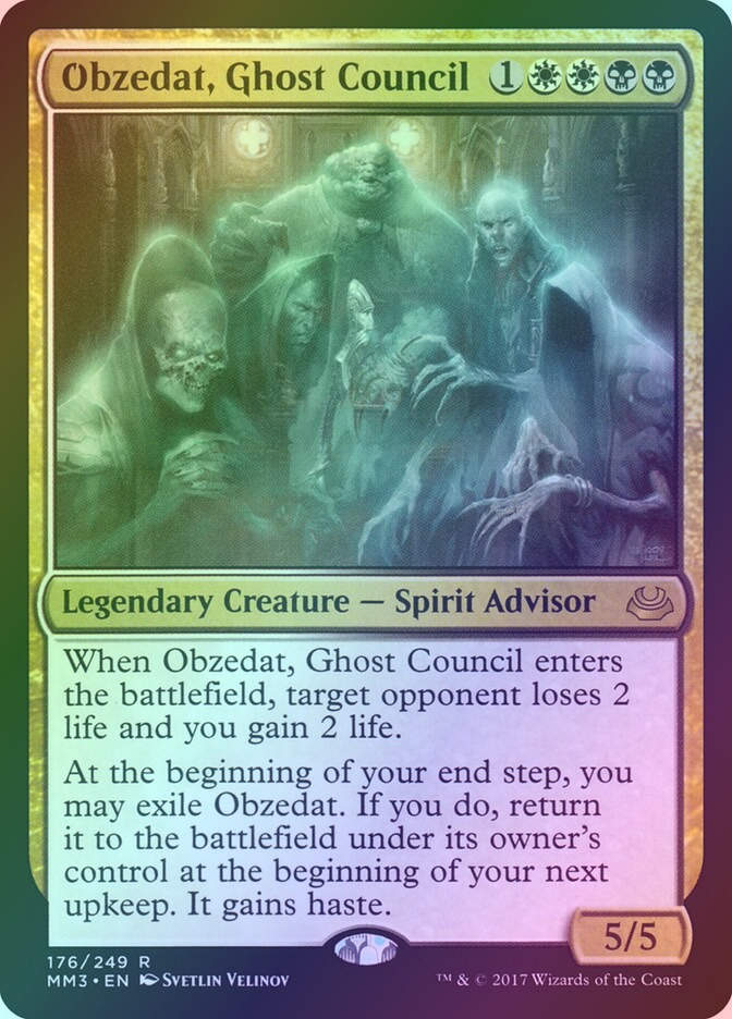 Obzedat, Ghost Council (MM3) (176) / Foil