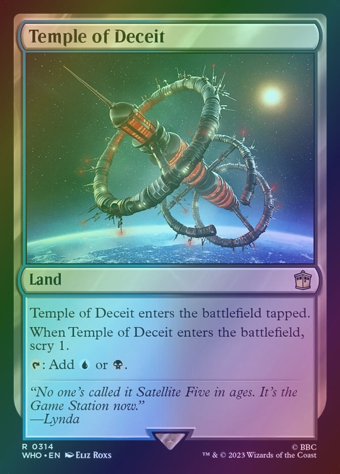 Temple of Deceit (WHO) (314) / Foil