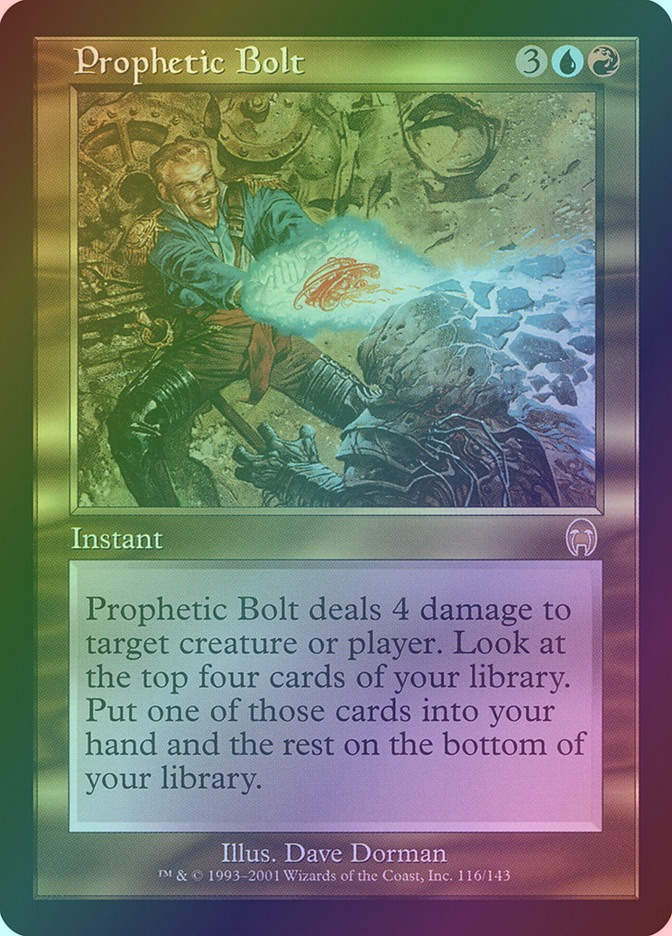Prophetic Bolt (APC) (116) / Foil