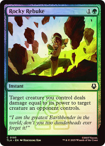 Rocky Rebuke (TLA) (193) / Foil