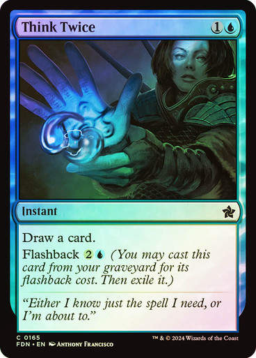 Think Twice (FDN) (165) / Foil