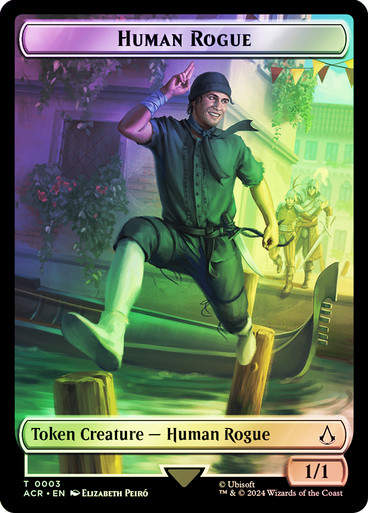 Human Rogue (tacr) (3) / Assassin (tacr) (4) Foil