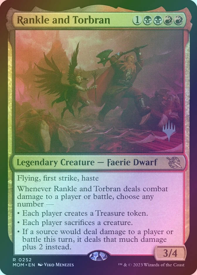 Rankle and Torbran (PMOM) (252p) / Foil