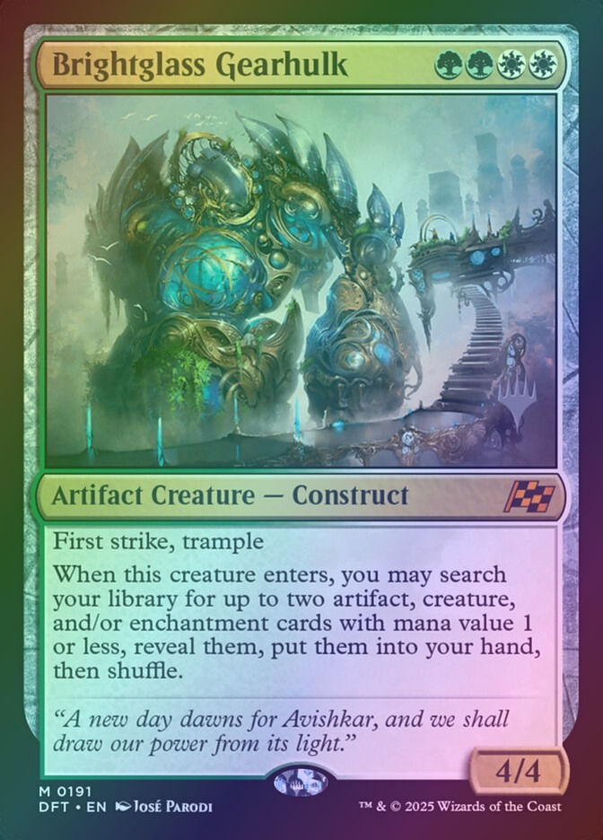 Brightglass Gearhulk (PDFT) (191p) / Foil