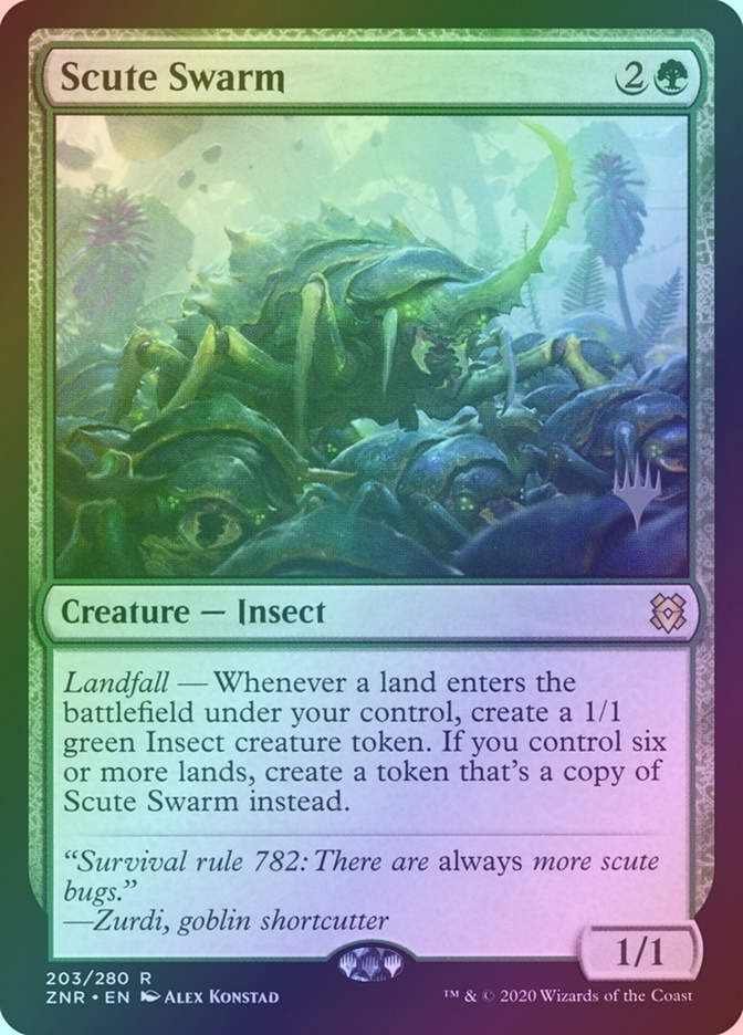 Scute Swarm (PZNR) (203p) / Foil