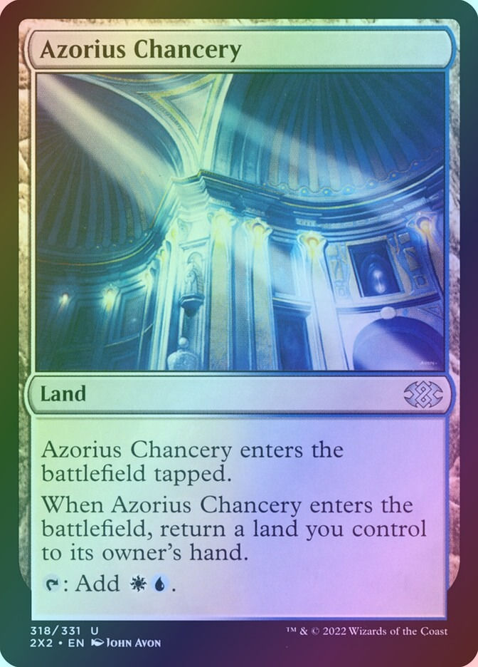 Azorius Chancery (2X2) (318) / Foil