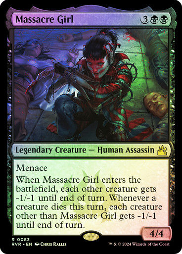 Massacre Girl (rvr) (83) / Foil