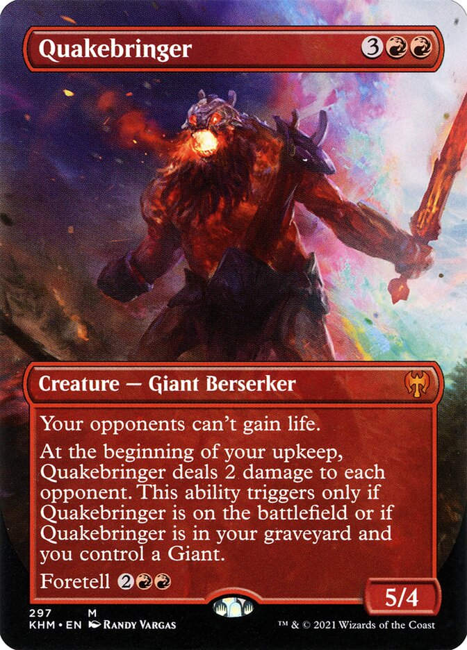 Quakebringer (KHM) (297) / Borderless