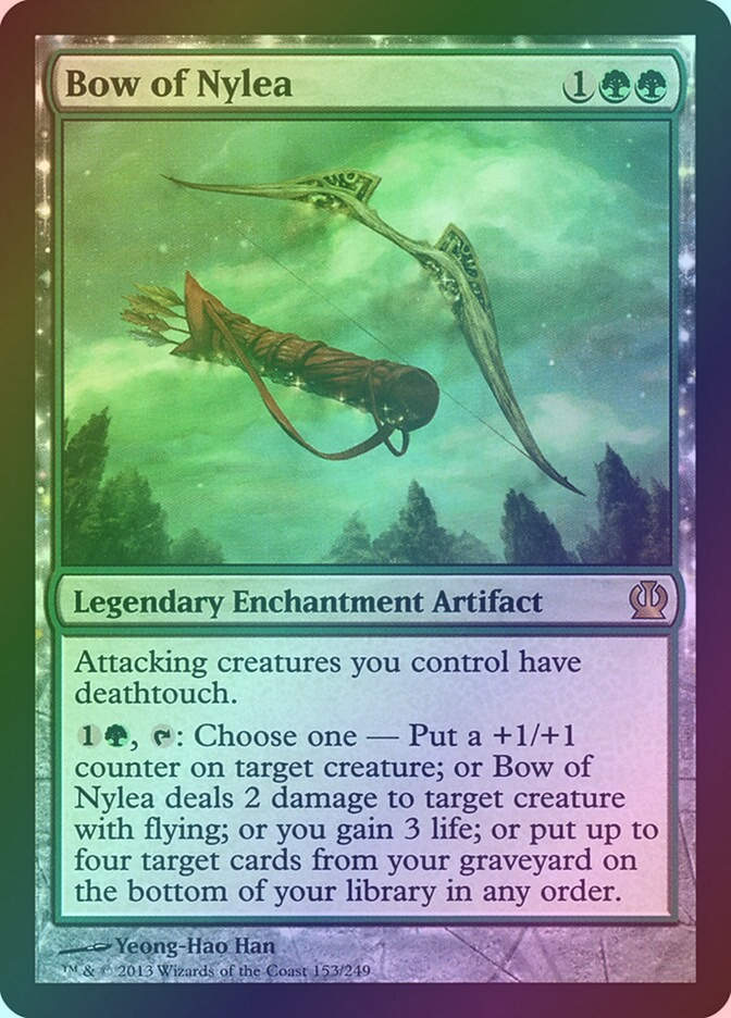 Bow of Nylea (THS) (153) / Foil