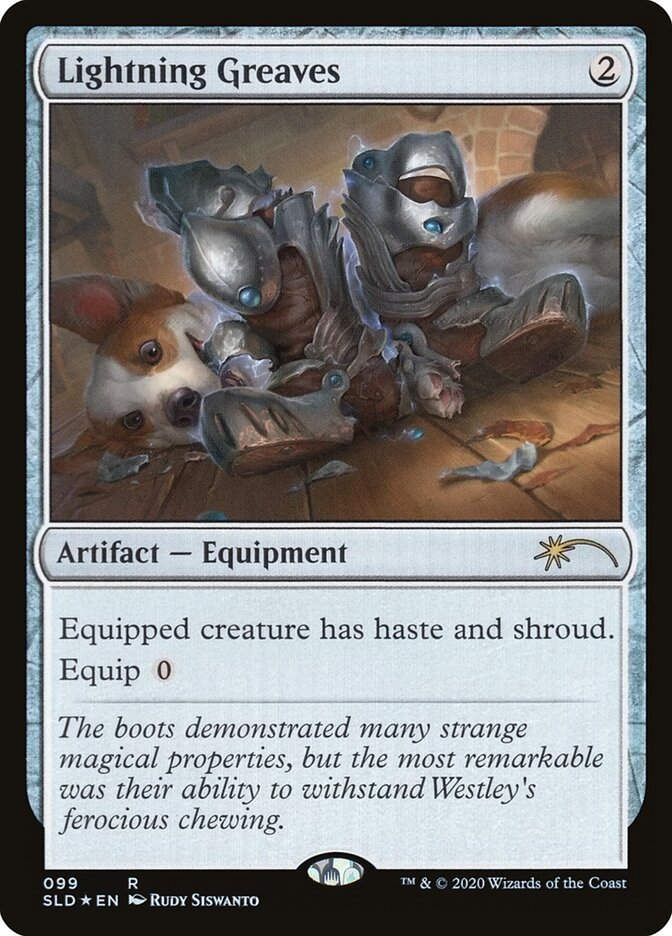 Lightning Greaves (SLD) (99)