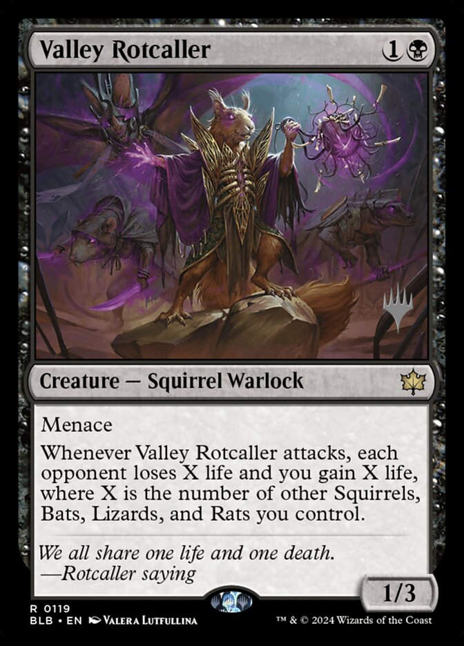 Valley Rotcaller (PBLB) (119p)
