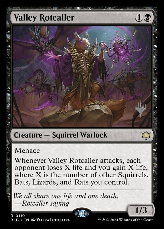 Valley Rotcaller (PBLB) (119p)