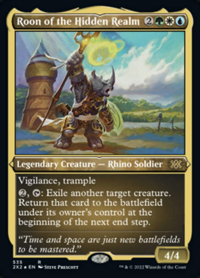 Roon of the Hidden Realm (2X2) / Etched Foil