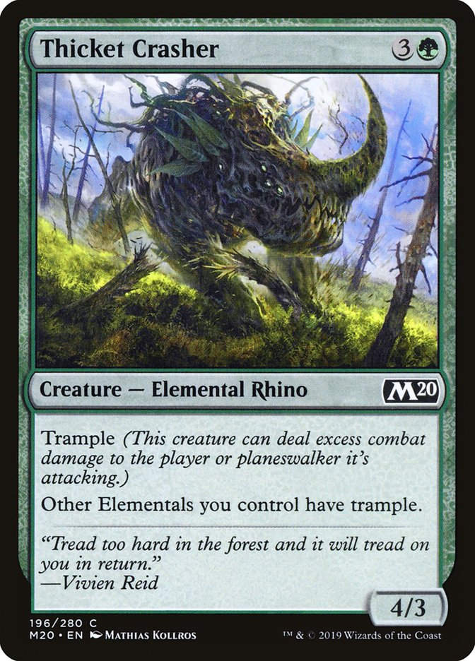 Thicket Crasher (M20) (196)