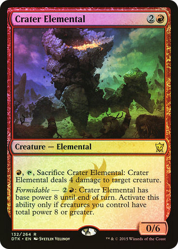 Crater Elemental (DTK) / Foil