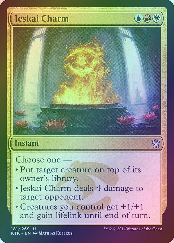 Jeskai Charm (KTK) (181) / Foil