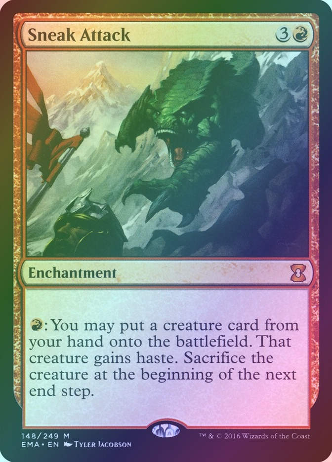 Sneak Attack (EMA) (148) / Foil