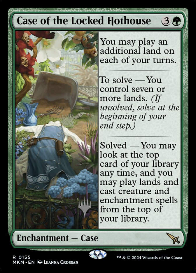 Case of the Locked Hothouse (PMKM) (155p)