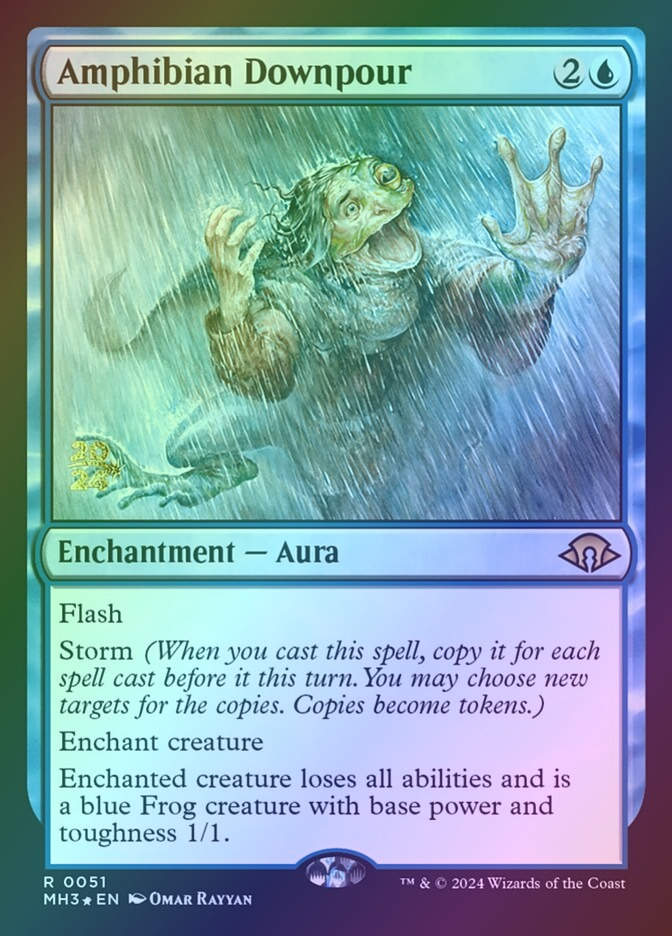 Amphibian Downpour (PMH3) (51s) / Foil