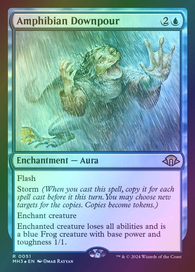 Amphibian Downpour (PMH3) (51s) / Foil