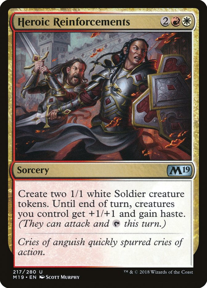 Heroic Reinforcements (M19) (217)