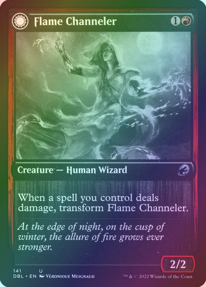 Flame Channeler // Embodiment of Flame (DBL) (141) / Foil