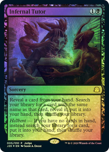 Infernal Tutor (Judge) / Promo Foil