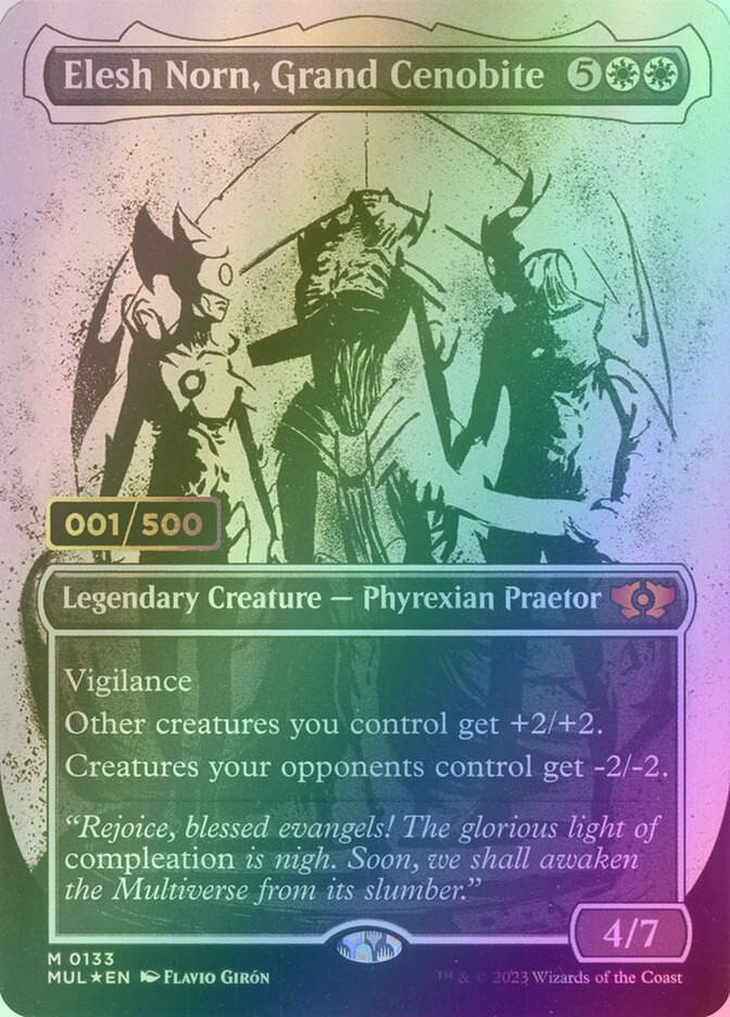 Elesh Norn, Grand Cenobite (MUL) (133z) / Borderless / Serialized