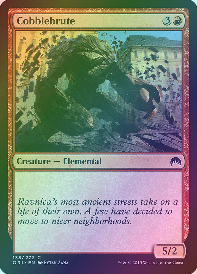Cobblebrute (ORI) (138) / Foil