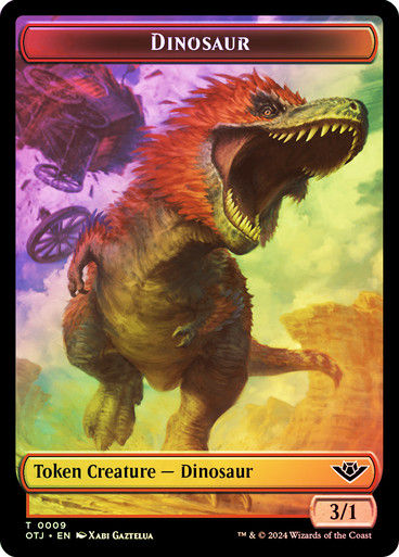 Dinosaur // Treasure (TOTJ) / Foil — cara 1 de 2