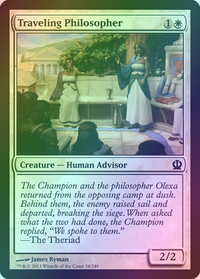 Traveling Philosopher (THS) (34) / Foil