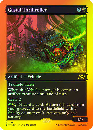 Gastal Thrillroller (DFT) (461)  / First Place Foil