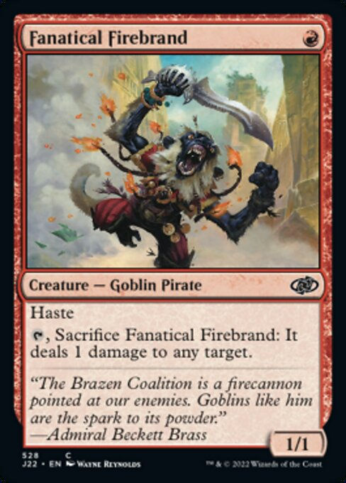 Fanatical Firebrand (J22))