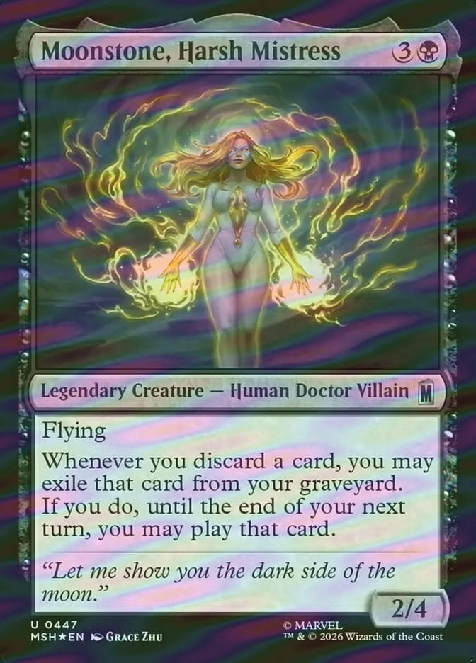 Moonstone, Harsh Mistress (MSH) (447) / Surge Foil