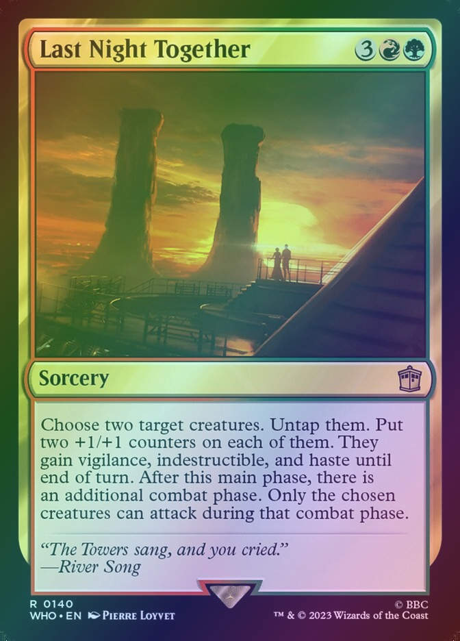 Last Night Together (WHO) (140) / Foil