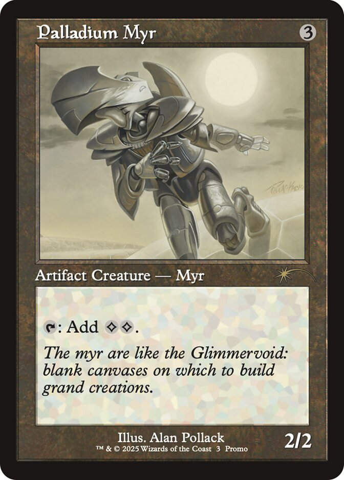 Palladium Myr (PW25) (6) / Foil