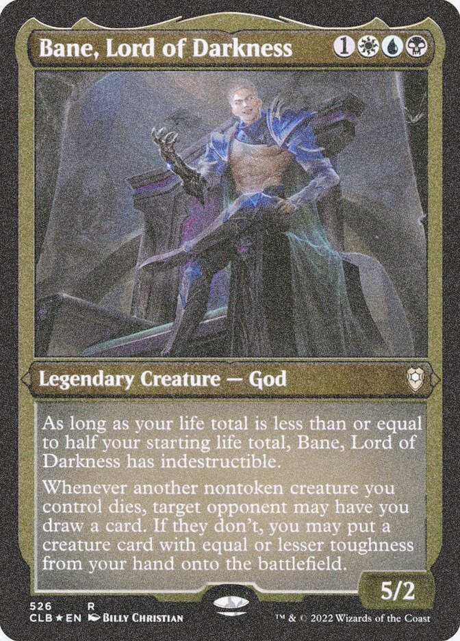 Bane, Lord of Darkness (CLB) (526) / Foil Etched