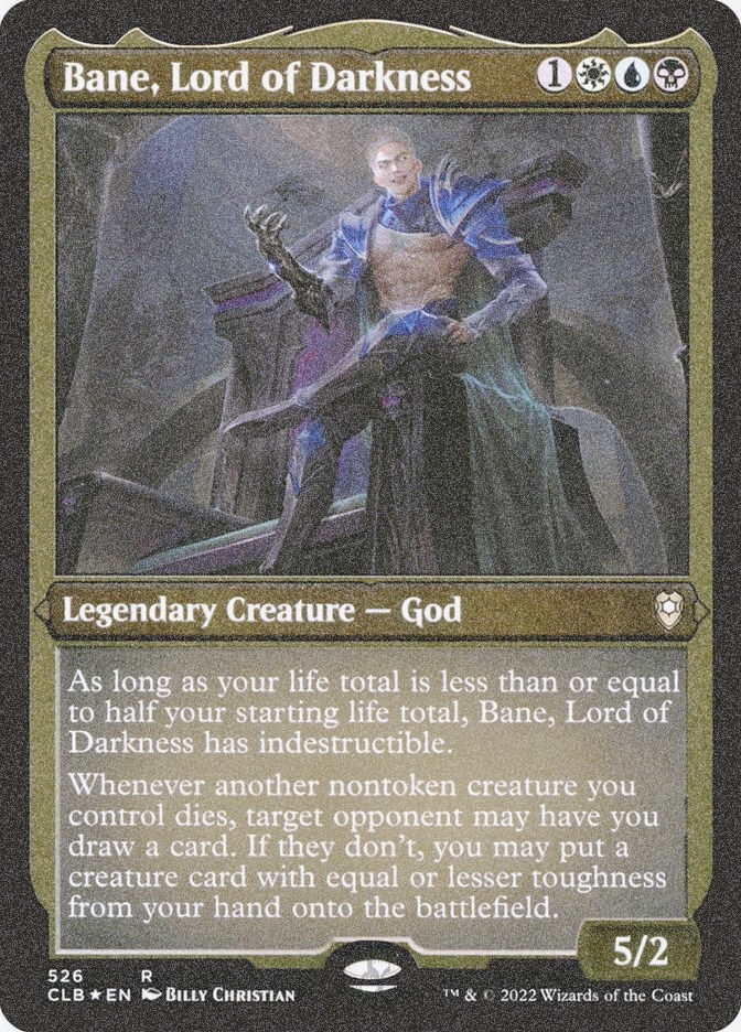 Bane, Lord of Darkness (CLB) (526) / Foil Etched