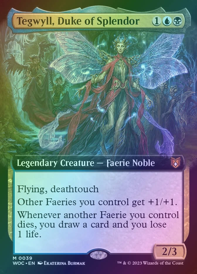 Tegwyll, Duke of Splendor (WOC) (39) / Extended Art / Foil