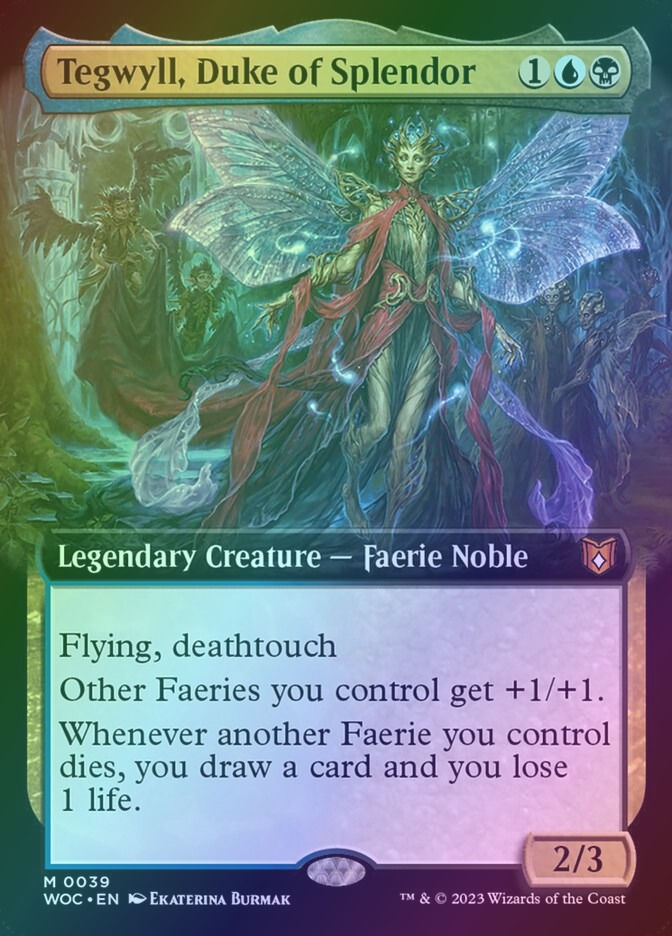 Tegwyll, Duke of Splendor (WOC) (39) / Extended Art / Foil