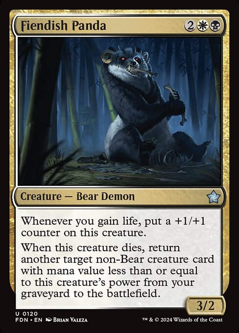 Fiendish Panda (FDN) (120)