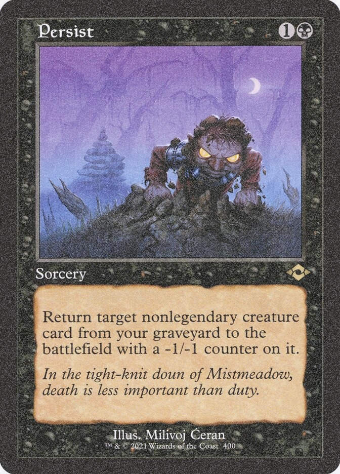 Persist (MH2) (400) / Foil Etched