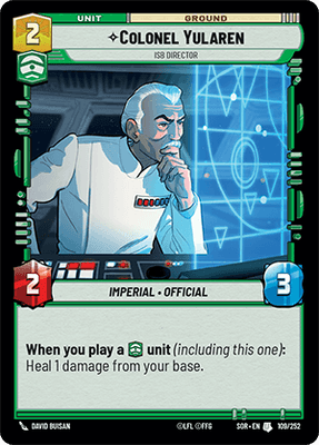 Colonel Yularen - ISB Director (SOR_#109/252)